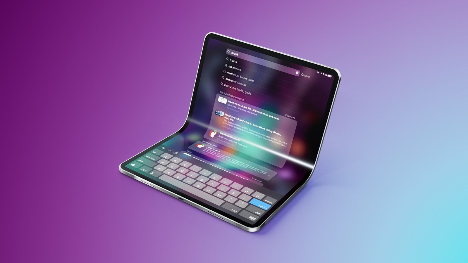 Apple works on a building iPad