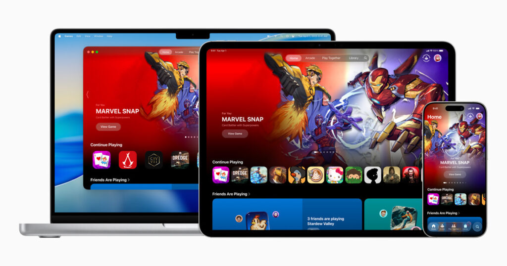 Presenting Apple Games: Personalized Home for Games